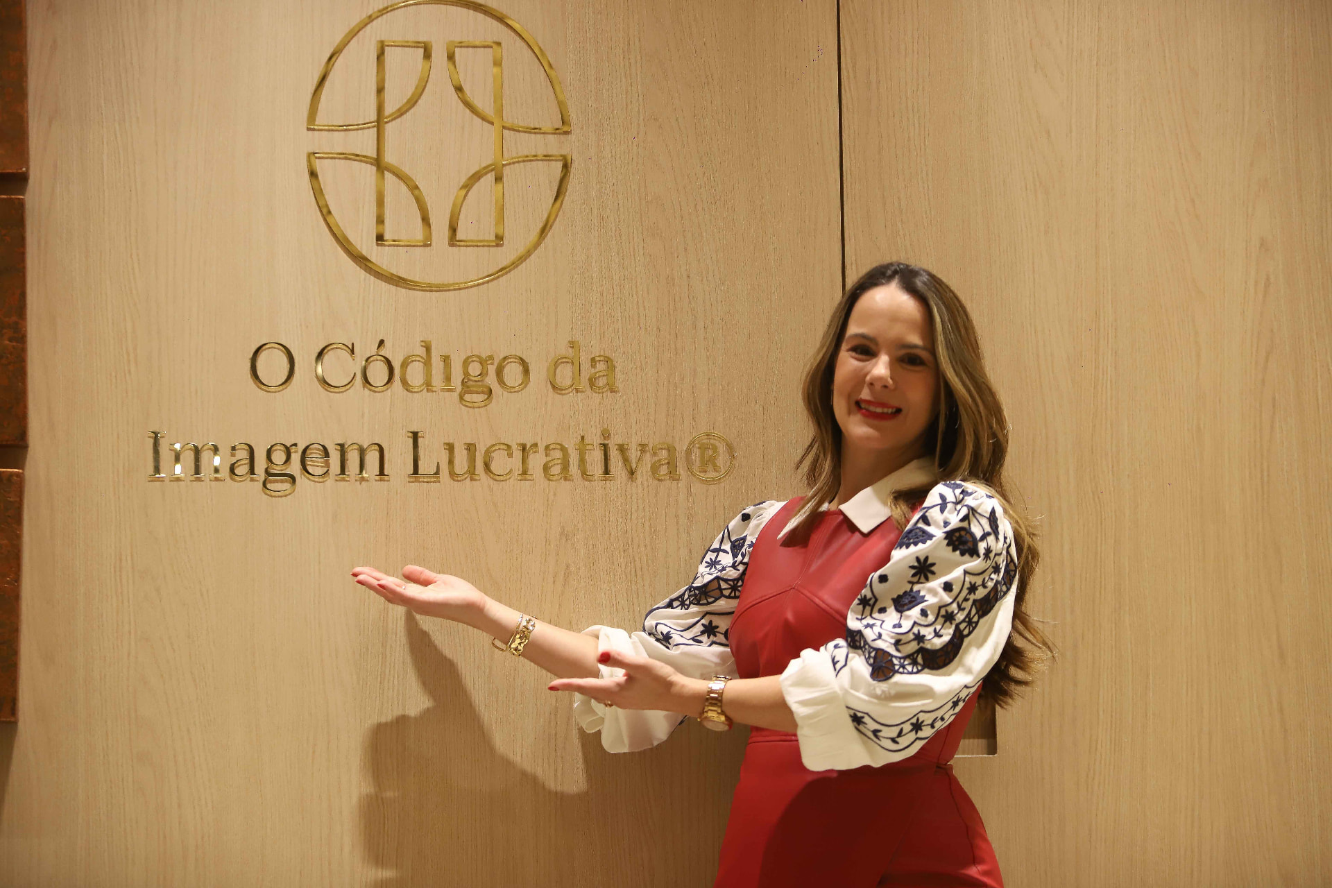 Painel de abertura da edição